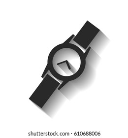 Round Wrist Watch vector illustration