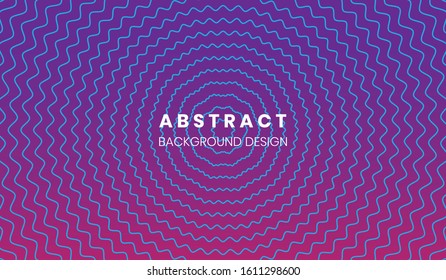 round and zigzag background. line background. Geometric halftone gradients. Eps10 vector.