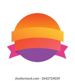 Rounded Banner Designs with Cheerful Gradients