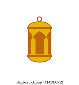 Rounded Bottom Top Hanging Lantern Illustration Graphic Design