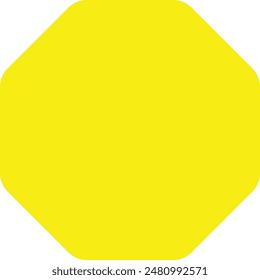 rounded corner octagon shape icon