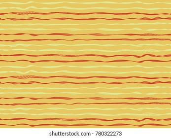 Rounded curved stripes vertical lines vector shirt pattern. Thin intersecting and parallel curve lines, wavy ribbons clothing textile pattern.  Wavy stripes ripple fabric texture cover.