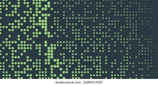 Traços Arredondados Padrão Meio-Tom Vetor Diagonal Quadro Turquesa vívido Abstrato Fundo. Moderno Meio Tom Inclinado Estrutura Minimalismo Gráfico Eye-Catching. Futurismo retrô Sci-Fi Tech Ilustração