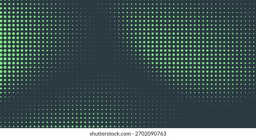 Traços Arredondados Padrão Meio-Tom Vetor Diagonal Quadro Turquesa vívido Abstrato Fundo. Moderno Meio Tom Inclinado Estrutura Minimalismo Gráfico Eye-Catching Wallpaper. Ilustração de Futurismo Retrô