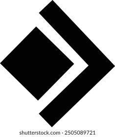 Rounded Filled Arrow Icon Design