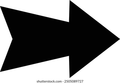 Rounded Filled Arrow Icon Design
