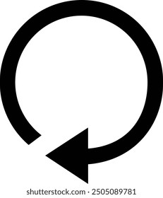Rounded Filled Arrow Icon Design