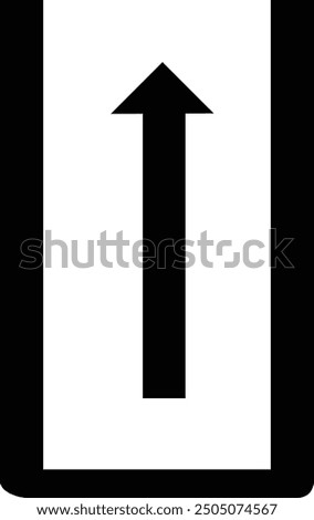Rounded Filled Arrow Icon Design