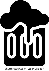 Rounded Filled Beer Glass Icon