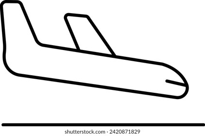 Rounded filled Editable stroke Arrival Icon