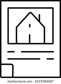 Rounded filled Editable stroke Contract Icon