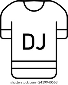 Rounded filled Editable stroke Dress Icon