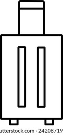 Umhülltes, bearbeitbares Schlaganfallsymbol