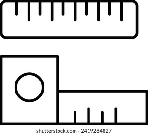 Rounded filled Editable stroke Meter Icon