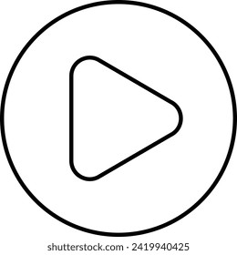 Rounded filled Editable stroke Pause Icon