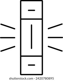 Rounded filled Editable stroke Subwoofer Icon