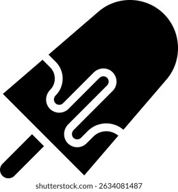 Rounded Filled Icy Dessert Icon