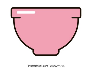 Grano de flores redondeado. Ilustración del vector