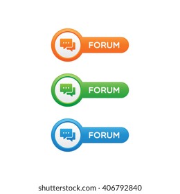 Rounded Forum Buttons