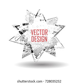Rounded Frame Design. Banners, Insignias , Logos, Icons, Labels and Badges Set . vector distress textures.blank shapes.