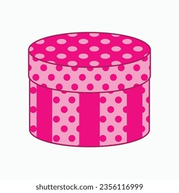 rounded gift boxes vector illustration design. Eps. 10