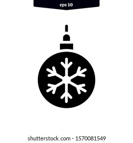 rounded glass ball icon vector