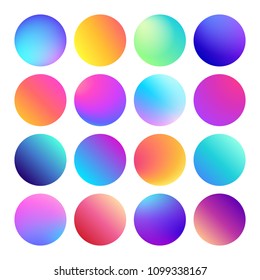 flat colorful vector gradient