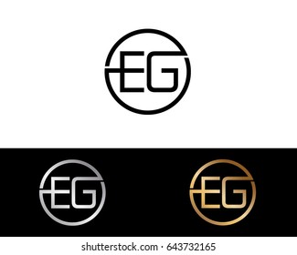 Eg rounded initials
