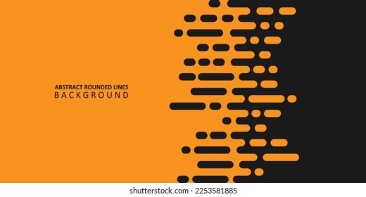 rounded lines background , EPS 10