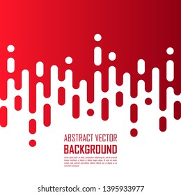 Rounded lines background. Red abstract background.