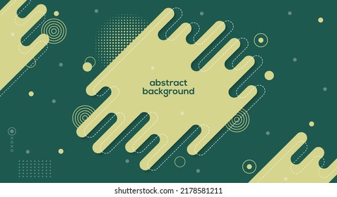 Rounded Lines Halftone Transition. Vector Background Illustration