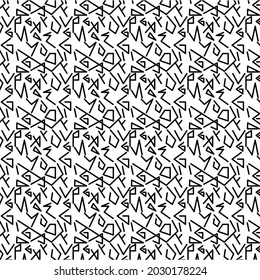 rounded lines pattern free vector