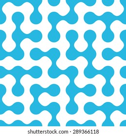 Rounded maze seamless pattern, vector illustration for your design, eps10