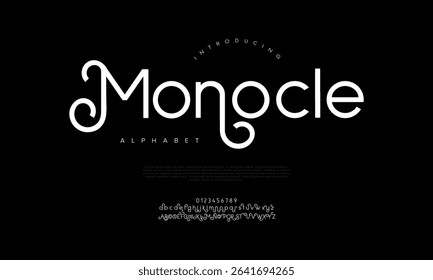 Rounded minimalist font with monoline curves and elegant character, great for logos and creative branding