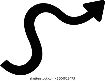 Rounded Morden Filled Arrow Icon