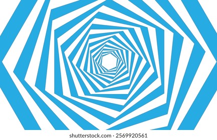 rounded square spiral vortex background