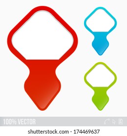 Rounded Square Web pointers