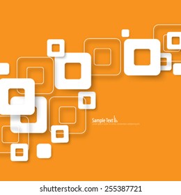 Rounded Squares Modern Background