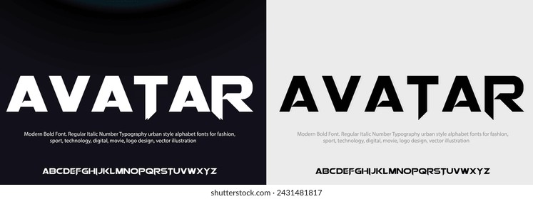 Rounded stencil san serif, alphabet, uppercase letters, typography. Vector illustration