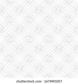 Roundless Chinese Abstract Seamless Pattern. Circle White abstract seamless geometric background. Art style can be used in cover design, book design, poster, cd cover, flyer, website. Vector.
