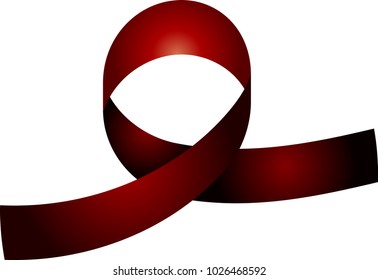 Roundly Twisted Red Ribbon.eps
This Is A Vector Illustration.