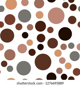 Rounds and circles Seamless vector EPS 10 pattern