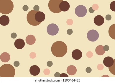 Rounds and circles Simply geometric pattern. Copy space for your logo text and design. Abstract background