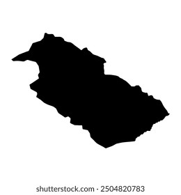 Roundu district map, administrative division of Pakistan. Vector illustration.