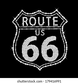 Route 66 sign