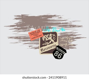 route 86 emblem design for style