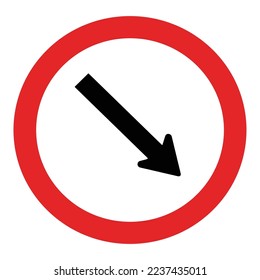 Route direction arrows. Traffic signs used in Brazil. It is the Official listing, valid for the Exams. Regulatory Signaling. CTB