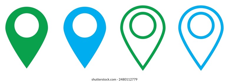 icono de ruta. Navegación. ubicación. ELEMENTOS GPS pack Plantilla de símbolos para gráficos y colección de Diseño web logo Ilustración vectorial
