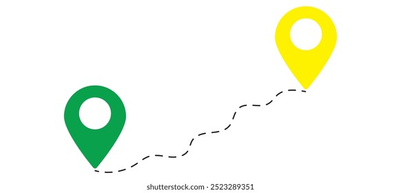 route icon. Navigation. location. GPS elements pack symbol template for graphic and web design collection logo vector illustration