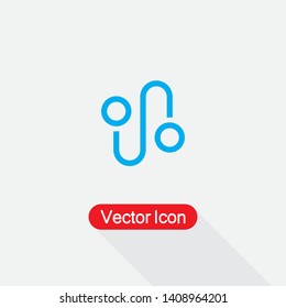 Route icon Vector Illustration Eps10